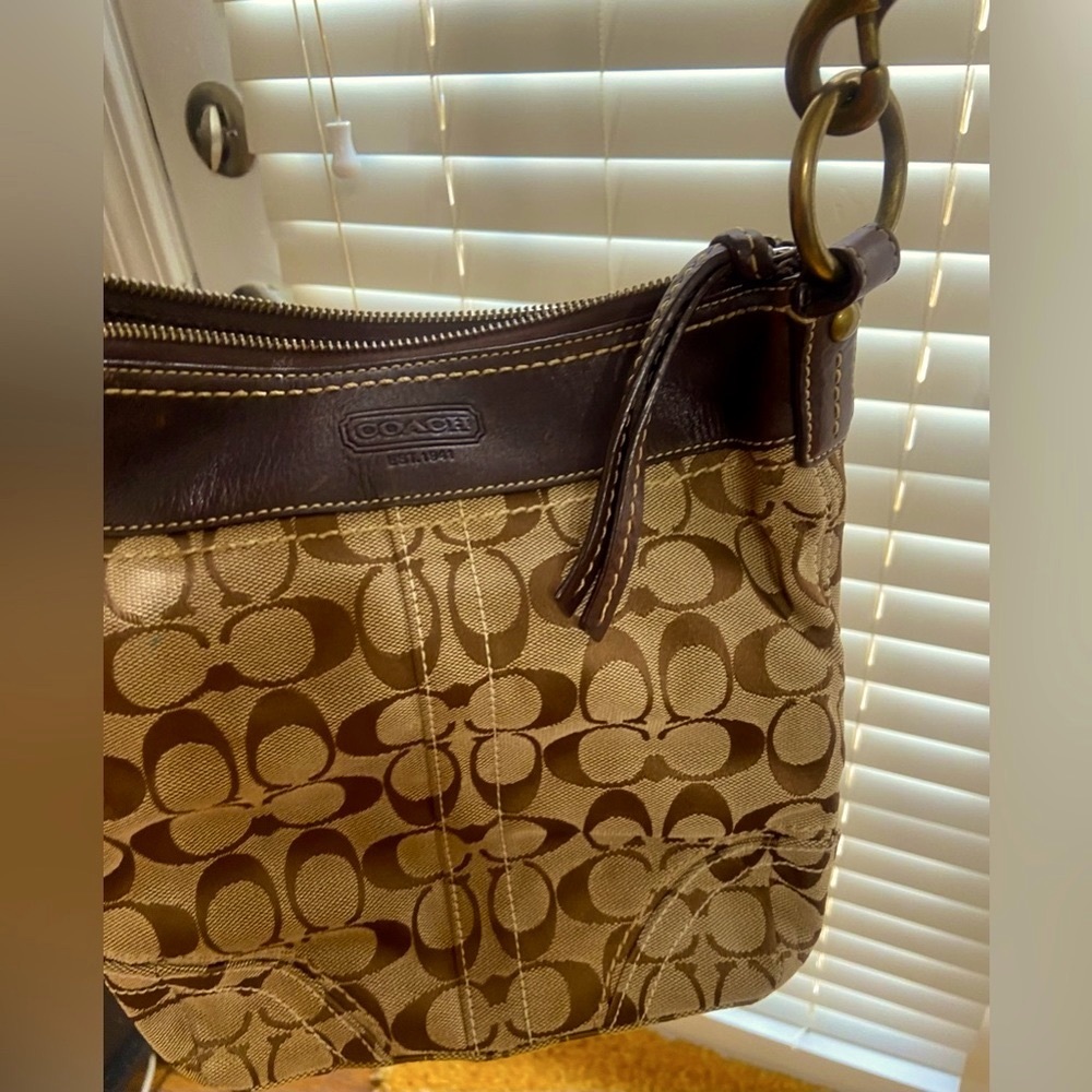 Authentic Brown Coach Crossbody